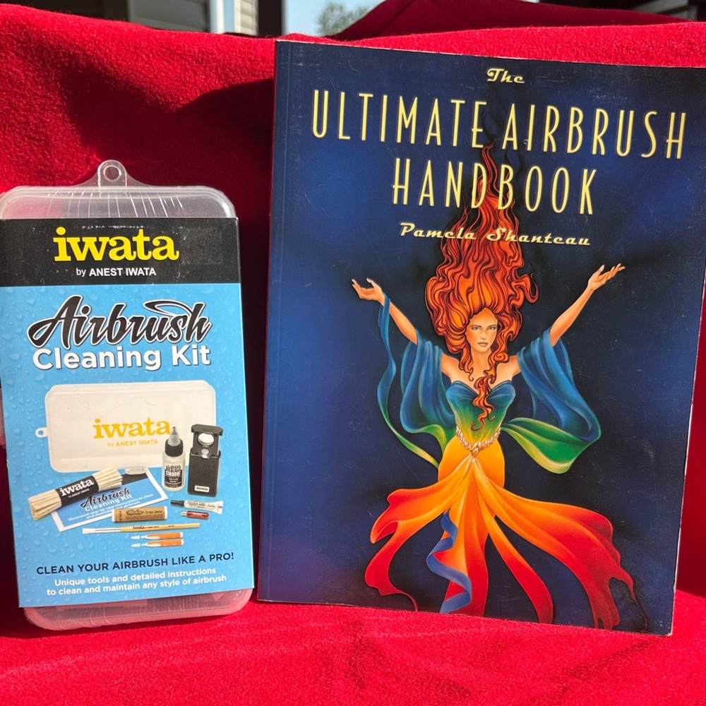 Iwata Airbrush Cleaning Kit and Ultimate Airbrush Handbook